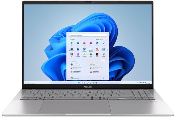 Laptop ASUS Vivobook S16 16.0" AMD Ryzen 7 260 AMD Radeon 32GB 1TB SSD M.2 Windows 11 Home srebrny