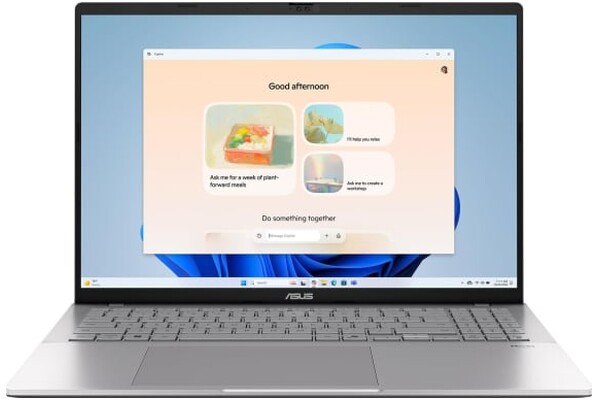 Laptop ASUS Vivobook S16 16.0" AMD Ryzen 7 260 AMD Radeon 32GB 1TB SSD M.2 Windows 11 Home srebrny