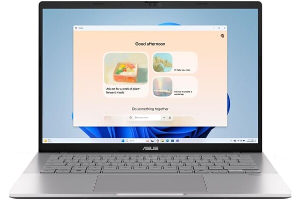 Laptop ASUS Vivobook S14 14.0" AMD Ryzen 5 220 AMD Radeon 16GB 1TB SSD M.2 Windows 11 Home srebrny
