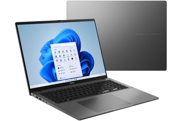 Laptop ASUS Vivobook S16 16.0" Intel Core i5 13420H INTEL UHD 16GB 512GB SSD M.2 Windows 11 Home szary
