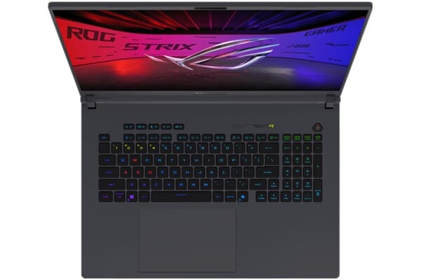 Laptop ASUS ROG Strix G18 18.0" Intel Core Ultra 9 275HX NVIDIA GeForce RTX 5080 32GB 2TB SSD M.2 Windows 11 Home szary