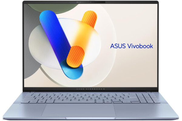 Laptop ASUS Vivobook S16 16.0" Intel Core Ultra 7 255H Intel Arc 140T 32GB 1TB SSD M.2 Windows 11 Home niebieski