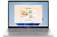 Laptop ASUS Vivobook S14 14.0" Intel Core Ultra 7 255H Intel Arc 16GB 1TB SSD M.2 Windows 11 Home srebrny