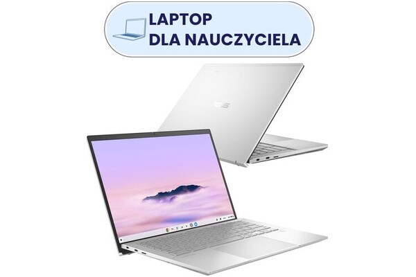 Laptop ASUS Chromebook CB54 14.0" Intel Core Ultra 5 115U Intel 16GB 512GB SSD chrome os srebrny