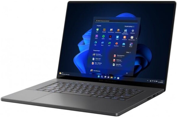 Laptop ASUS ROG Zephyrus G16 16.0" AMD Ryzen AI 9 HX 370 NVIDIA GeForce RTX 4060 16GB 1TB SSD Windows 11 Home czarny