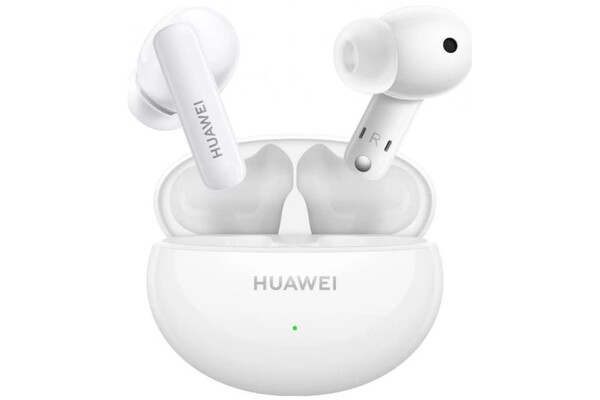Słuchawki Huawei ORANGET020 FreeBuds 5i Dokanałowe Bezprzewodowe biały