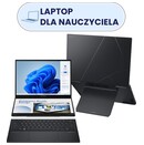 Laptop ASUS ZenBook Duo 14.0" Intel Core Ultra 9 285H Intel Arc 140T 32GB 2TB SSD Windows 11 Professional szary