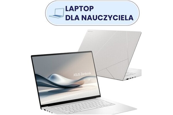 Laptop ASUS Vivobook S16 16.0" AMD Ryzen AI 9 370 HX 370 AMD Radeon 890M 32GB 1TB SSD Windows 11 Professional biały