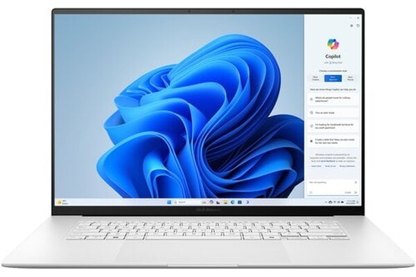 Laptop ASUS Vivobook S16 16.0" AMD Ryzen AI 9 370 HX 370 AMD Radeon 890M 32GB 1TB SSD Windows 11 Professional biały