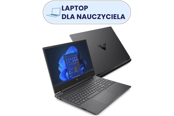 Laptop HP VICTUS 15 15.6" Intel Core i5 13420H NVIDIA GeForce RTX 4050 16GB 512GB SSD Windows 11 Home srebrny