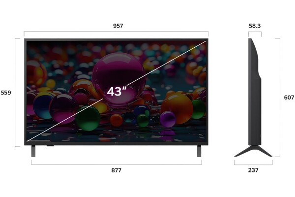 Telewizor LG 43UA75006LA 43" 4K Ultra HD