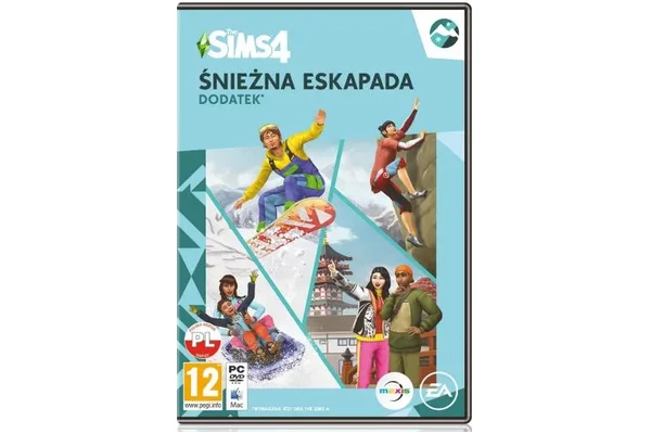 The Sims 4 Śnieżna Eskapada dodatek + mysz Logitech G305 PC