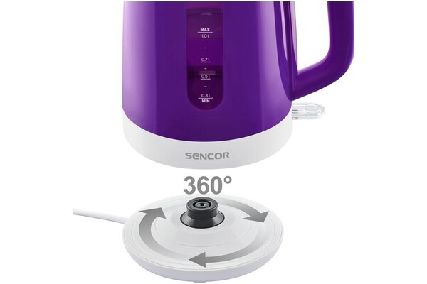 Czajnik elektryczny SENCOR SWK1025VT 1.0l 2200W