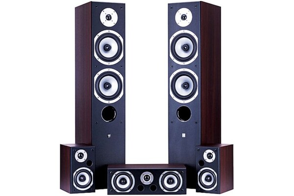 Kolumny Wilson Movix 100W, 5szt., czarny