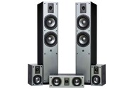Kolumny Wilson Viper 80W, 5szt., czarny