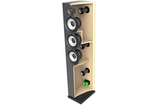 Kolumna Elac Debut F6.2 110W, 1szt., czarny