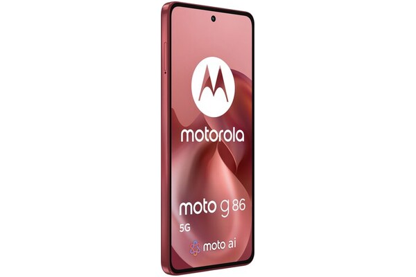 Smartfon Motorola moto g86 5G czerwony 6.67" 8.0GB/256.0GB