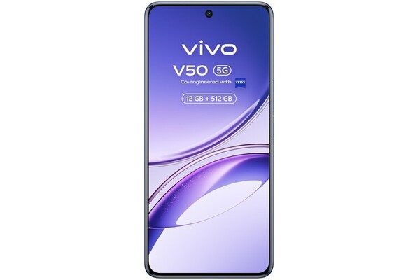 Smartfon vivo V50 5G fioletowy 6.77" 12.0GB/512.0GB