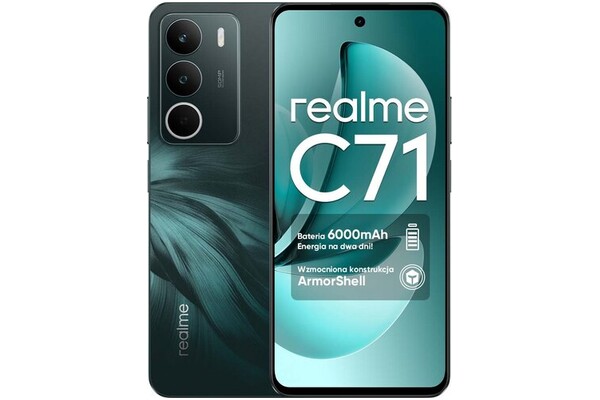 Smartfon realme C71 czarny 6.67" 8.0GB/256.0GB