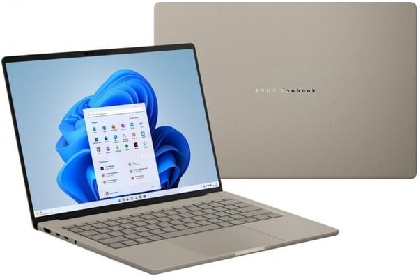 Laptop ASUS ZenBook A14 14.0" Qualcomm Snapdragon Snapdragon QUALCOMM Adreno 32GB 1TB SSD Windows 11 Home beżowy