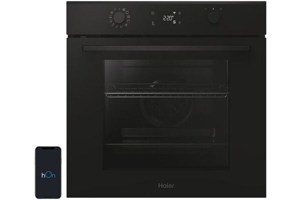 Piekarnik do zabudowy HAIER Steam elektryczny Parowy czarny