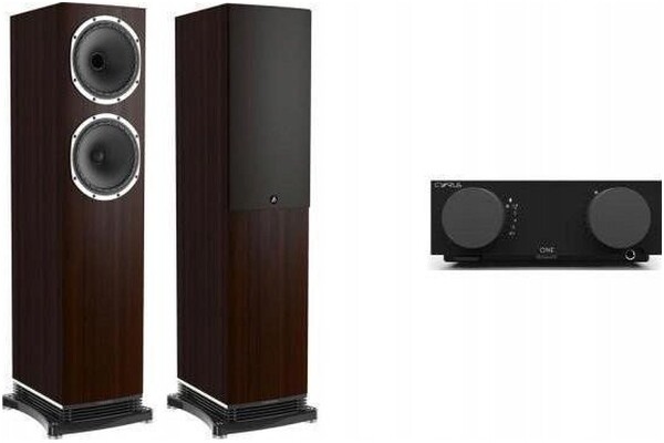 Kolumna Fyne Audio F501 , 1szt., brązowy