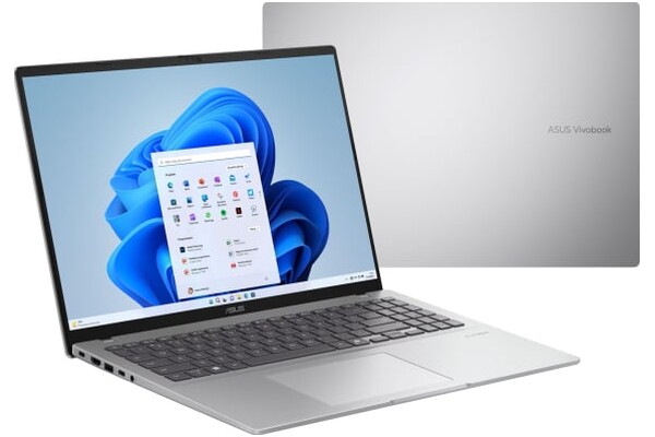 Laptop ASUS Vivobook 16 16.0" Intel Core Ultra 5 225H Intel Arc 130T 32GB 1TB SSD M.2 Windows 11 Home szary