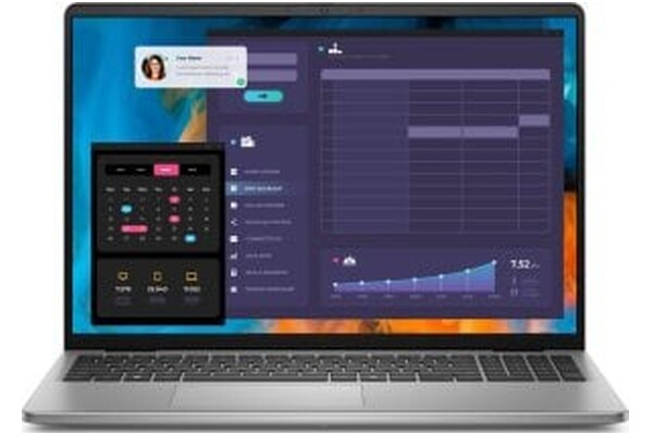 Laptop DELL Vostro 5640 16.0" Intel Core i5 120U INTEL Iris Xe 16GB 512GB SSD M.2 Windows 11 Professional szary