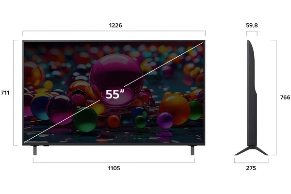 Telewizor LG 55UA75006LA 55" 4K Ultra HD