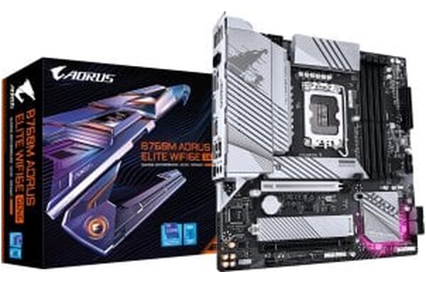 Płyta główna GIGABYTE B760M Aorus Elite WiFi Socket 1700 Intel B760 DDR5 microATX