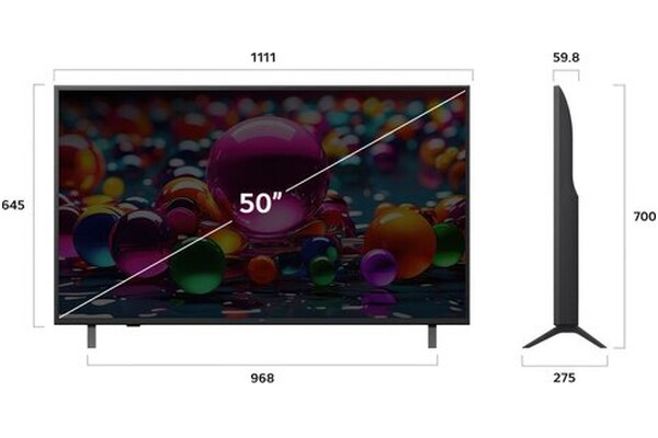Telewizor LG 50AU75006LA 50" 4K Ultra HD