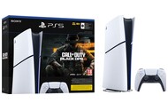Konsola Sony PlayStation 5 Slim Digital biało-czarny + Call of Duty Black Ops 6