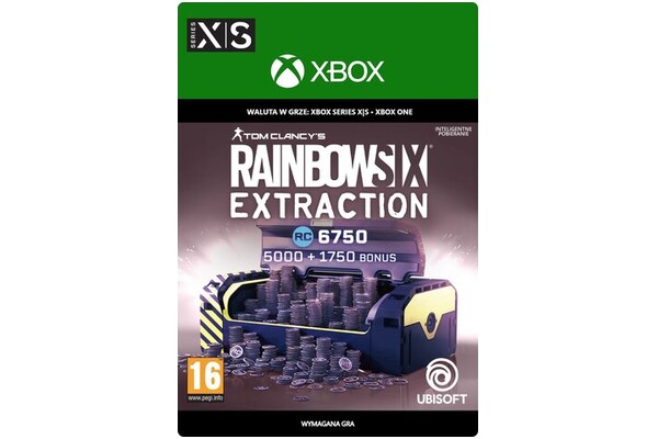 Rainbow Six Extraction Edycja 6750 React Credits Xbox (One/Series S/X)