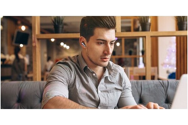 Słuchawki Earfun Air Pro 3 Dokanałowe Bezprzewodowe czarny