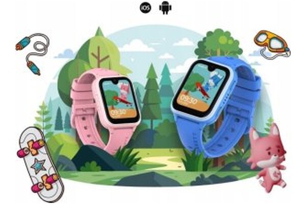Smartwatch Garett Electronics Kids 4G niebieski