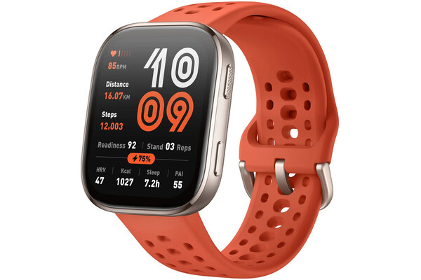 Smartwatch Amazfit BIP 6 1.97" czerwony