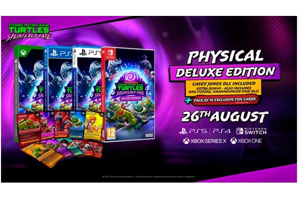 Teenage Mutant Ninja Turtles Splintered Fate Edycja Deluxe PlayStation 4
