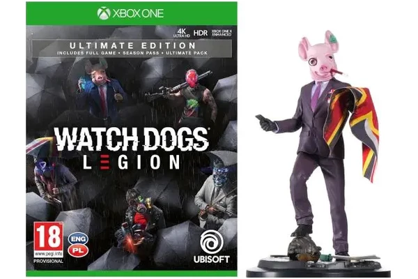 Watch Dogs Legion Edycja Ultimate + figurka Xbox One