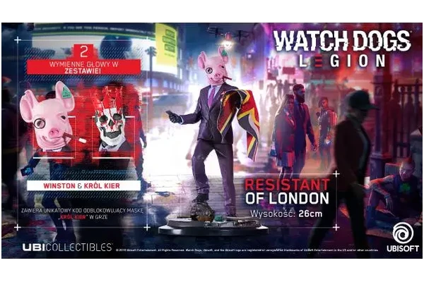 Watch Dogs Legion Edycja Ultimate + figurka Xbox One
