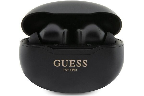 Słuchawki Guess GUE002960 Classic EST Dokanałowe Bezprzewodowe czarny