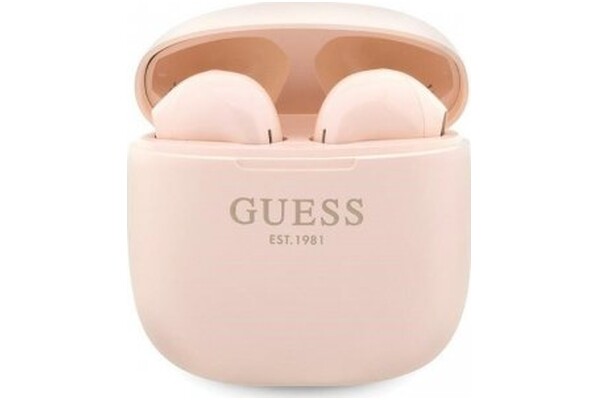 Słuchawki Guess GUE002957 Douszne Bezprzewodowe różowy