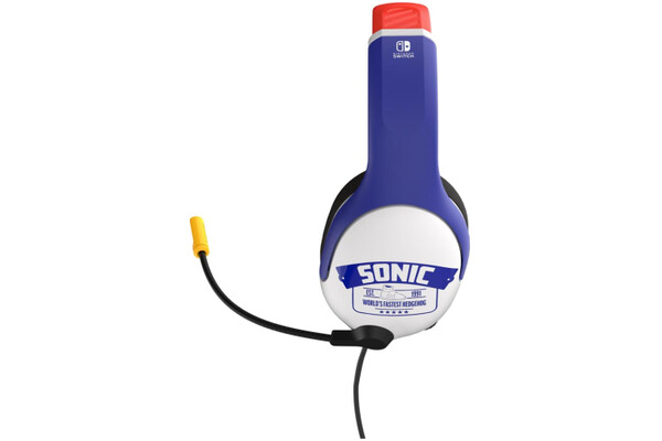 Słuchawki PDP Realmz Sonic Go Fast Nintendo Switch Nauszne Przewodowe wielokolorowy