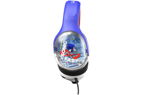 Słuchawki PDP Realmz Sonic Go Fast Nintendo Switch Nauszne Przewodowe wielokolorowy