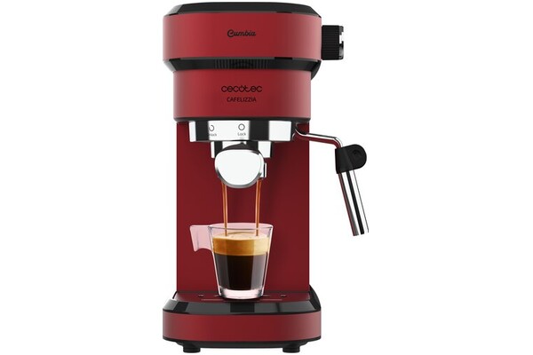 Ekspres Cecotec Cafelizzia 790 kolbowy czerwony