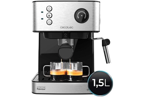 Ekspres Cecotec INSTANT-CCINO 20 kolbowy czarno-srebrny