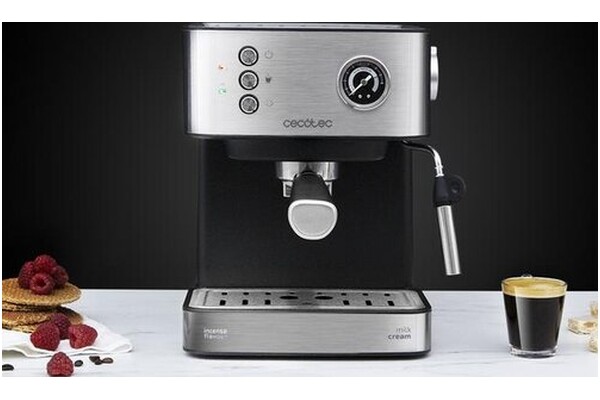 Ekspres Cecotec INSTANT-CCINO 20 kolbowy czarno-srebrny