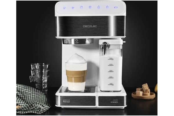 Ekspres Cecotec INSTANT-CCINO 20 kolbowy biało-srebrny
