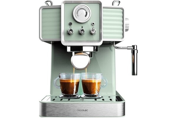 Ekspres Cecotec Espresso 20 kolbowy zielony