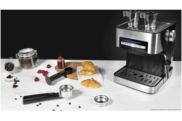 Ekspres Cecotec Espresso 20 kolbowy Czarno-stalowy