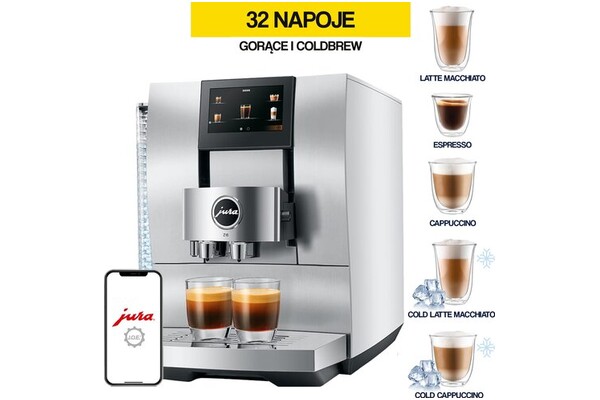 Ekspres JURA Aluminium White Z10 automatyczny biały